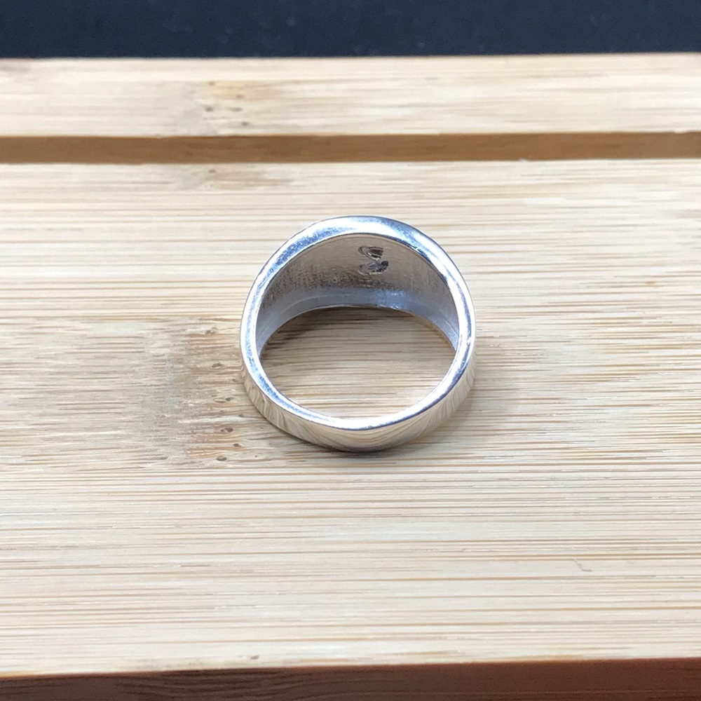 925 Sterling Silver Horse Men's Ring size 10.5 - Picture 10 of 12